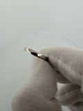 Size 7 14k White Gold 3mm Band 3.0g