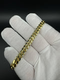 7.5" 14k Yellow Gold Cuban 7mm 28.2g