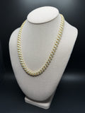 20" 10mm gold over silver moissanite Cuban chain, 17.15ctw D VVS1, 85.7g – Ott Family Jewelry (3)