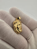1.25" 10k Yellow Gold Jesus Piece 6mm Bail 2.62g