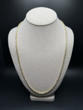 Remaining Balance — 26" 4mm 10K Yellow Gold Solid Rope Chain (Alex Eatmon)