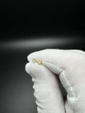 Gold over Silver .25ctw VS/VVS Lab Diamond Studs 0.8g