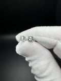 Silver 1ctw VS/VVS Lab Diamond Studs 1.1g
