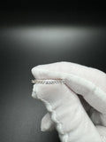 Size 8 1/4ctw E-F VS/VVS Lab Diamond Half Eternity Band 1.3g