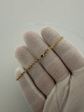 7" 14K Yellow Gold Rope 2.5mm 3.42g
