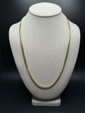 24" 14K Yellow Gold Cuban 5mm 45.8g