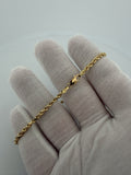 8" 10K Yellow Gold Rope 3mm 5.7g