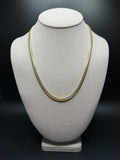 20" 10K Yellow Gold Cuban 5mm 35.2g