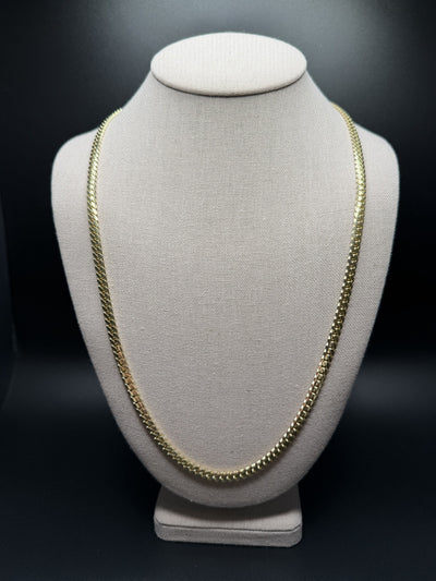 26" 14K Yellow Gold Cuban 5mm 49.5g