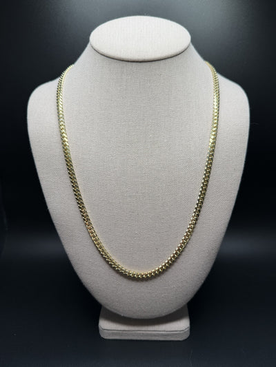 24" 10K Yellow Gold Cuban 5mm 41.21g