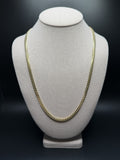 24" 10K Yellow Gold Cuban 5mm 41.21g