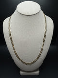 24" 14k Yellow Gold Curb 6mm 20.7g