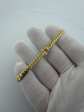 7.5" 10K Yellow Gold Cuban 5mm 13.8g