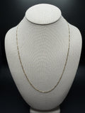 22" 14k Yellow Gold Figaro 2.5mm 3.83g