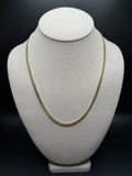 20" 14k Yellow Gold Cuban 4mm 23.75g