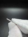 Size 8 1/4ctw E-F VS/VVS Lab Diamond Half Eternity Band 1.3g
