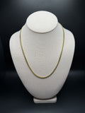 20" 14k Yellow Gold Cuban 4mm 23.75g