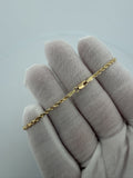 7" 14K Yellow Gold Rope 2.5mm 3.42g