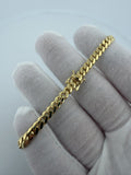 7.5" 10K Yellow Gold Cuban 5mm 13.8g