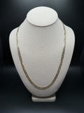 24" 14k Yellow Gold Curb 6mm 20.7g