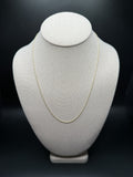 20" 14k Yellow Gold Rope 1.2mm 2.82g