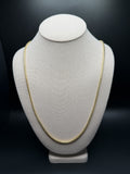 26" 14k Yellow Gold Franco 3mm 35.26g