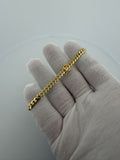 8" 10K Yellow Gold Cuban 5mm 14.3g