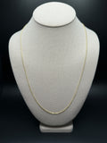 24" 14k Yellow Gold Franco 1.5mm 4.2g