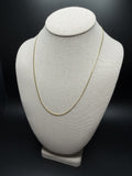 20" 14K Yellow Gold Cuban 1.75mm 4.9g