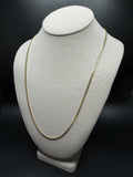24" 10K Yellow Gold Cuban 3mm 14.5g