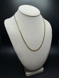 20" 10K Yellow Gold Cuban 4mm 22.3g