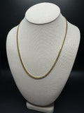 20" 14k Yellow Gold Cuban 4mm 23.75g