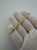 7.5" 14K Yellow Gold Cuban 5mm 15.0g