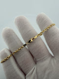 8" 10K Yellow Gold Rope 3mm 5.65g