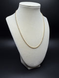 18" 14K Yellow Gold Rope 2.5mm 8.61g