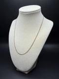 18" 14k Yellow Gold Curb 2mm 3.5g