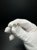 14k Yellow Gold 3ctw VS/Si Lab Diamond Studs EGL Certified 1.7g