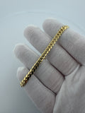 7.5" 10K Yellow Gold Cuban 5mm 13.8g