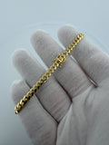 8" 10K Yellow Gold Cuban 5mm 14.3g
