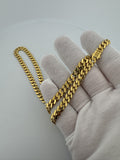 20" 14k Yellow Gold Cuban 6mm 18.2g
