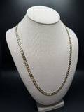 24" 14k Yellow Gold Curb 6mm 20.7g