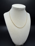 16" 14k Yellow Gold Paperclip 2mm 2.1g