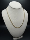 20" 14k Yellow Gold Cuban 4mm 23.75g