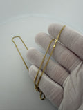 20" 14K Yellow Gold Cuban 1.75mm 4.9g
