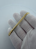 7.5" 10K Yellow Gold Cuban 5mm 13.8g
