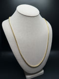 26" 14k Yellow Gold Franco 3mm 35.26g