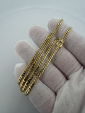 20" 10K Yellow Gold Cuban 3mm 12.46g