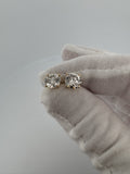 14k Yellow Gold 3ctw VS/Si Lab Diamond Studs EGL Certified 1.7g