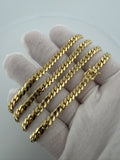 26" 14K Yellow Gold Cuban 5mm 49.5g