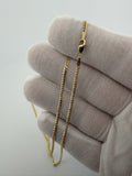 18" 14k Yellow Gold Curb 2mm 3.5g